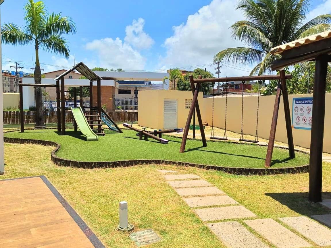 Apartamento aconchegante em condomínio perto da praia Ilhéus Exterior foto