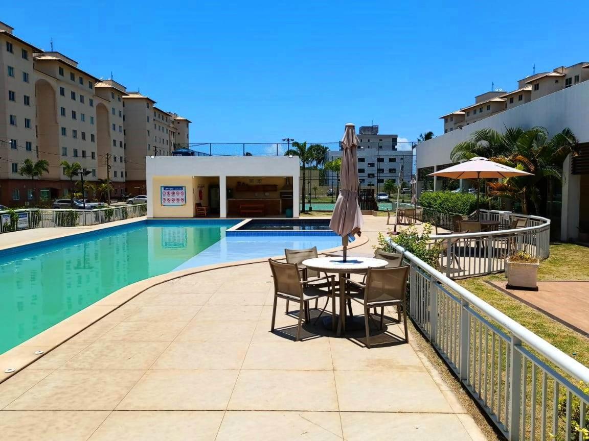 Apartamento aconchegante em condomínio perto da praia Ilhéus Exterior foto